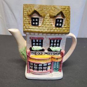 Vintage Unique Sweet Shop teapot